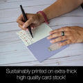 Load image into Gallery viewer, Woo Hoo Owl Congrats 4x6 Bamboo Box Notecard Sets
