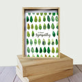 Load image into Gallery viewer, Sympathy Trees  Sympathy 4x6 Bamboo Box Notecard Sets
