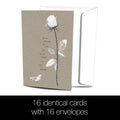 Load image into Gallery viewer, Joy and Sorrow Sympathy 4x6 Bamboo Box Notecard Sets
