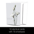 Load image into Gallery viewer, Elegant Thoughts Sympathy 4x6 Bamboo Box Notecard Sets
