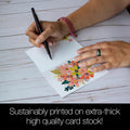 Load image into Gallery viewer, Autumn Flowers All Occasion 4x6 Bamboo Box Notecard Sets
