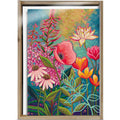 Load image into Gallery viewer, Vibrant Pink Florals All Occasion 4x6 Bamboo Box Notecard Sets

