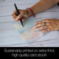 Load image into Gallery viewer, Vibrant Pink Florals All Occasion 4x6 Bamboo Box Notecard Sets
