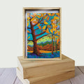 Load image into Gallery viewer, Golden Tree All Occasion 4x6 Bamboo Box Notecard Sets
