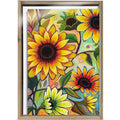 Load image into Gallery viewer, Sunflowers All Occasion 4x6 Bamboo Box Notecard Sets
