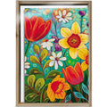 Load image into Gallery viewer, Vibrant Wildflowers All Occasion 4x6 Bamboo Box Notecard Sets
