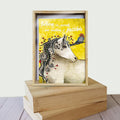 Load image into Gallery viewer, Believe In Yourself Unicorn All Occasion 4x6 Bamboo Box Notecard Sets

