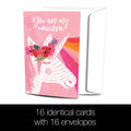 Load image into Gallery viewer, You Are My Unicorn  All Occasion 4x6 Bamboo Box Notecard Sets
