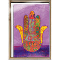 Load image into Gallery viewer, Hamsa Blessings All Occasion 4x6 Bamboo Box Notecard Sets
