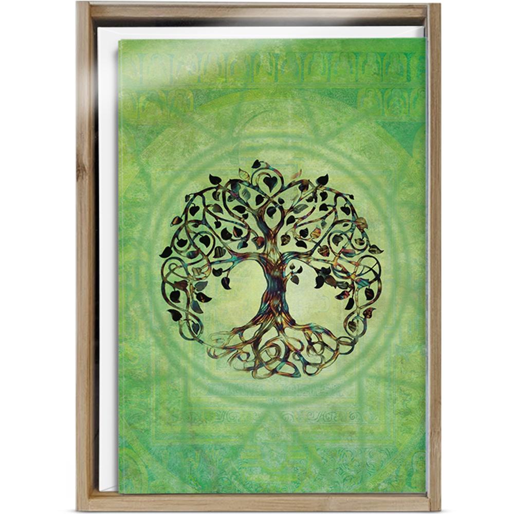 Tree Of Life All Occasion 4x6 Bamboo Box Notecard Sets