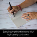 Load image into Gallery viewer, Thoughts And Flowers All Occasion 4x6 Bamboo Box Notecard Set
