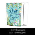Load image into Gallery viewer, Dream Without Fear All Occasion 4x6 Bamboo Box Notecard Sets
