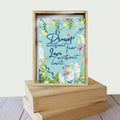 Load image into Gallery viewer, Dream Without Fear All Occasion 4x6 Bamboo Box Notecard Sets
