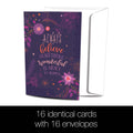 Load image into Gallery viewer, Always Believe All Occasion 4x6 Bamboo Box Notecard Sets
