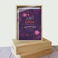Load image into Gallery viewer, Always Believe All Occasion 4x6 Bamboo Box Notecard Sets
