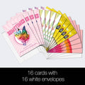 Load image into Gallery viewer, Rainbows and Unicorns All Occasion 4x6 Bamboo Box Notecard Sets
