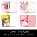 Load image into Gallery viewer, Rainbows and Unicorns All Occasion 4x6 Bamboo Box Notecard Sets
