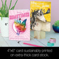 Load image into Gallery viewer, Rainbows and Unicorns All Occasion 4x6 Bamboo Box Notecard Sets
