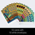 Load image into Gallery viewer, Naturally Golden All Occasion 4x6 Bamboo Box Notecard Sets
