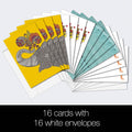Load image into Gallery viewer, Elephant and Giraffe All Occasion 4x6 Blank Notecard  Assortment
