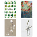 Load image into Gallery viewer, Floral Sympathy 4x6 Blank Notecard  Assortment
