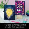 Load image into Gallery viewer, Brighten 4x6 Blank Notecard  Assortment
