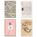 Load image into Gallery viewer, Thoughts And Flowers 4x6 Blank Notecard  Assortment
