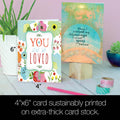 Load image into Gallery viewer, Blessings Quotes 4x6 Blank Notecard  Assortment
