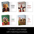 Load image into Gallery viewer, Lucia Heffernan Animal Humor Birthday 8 pack
