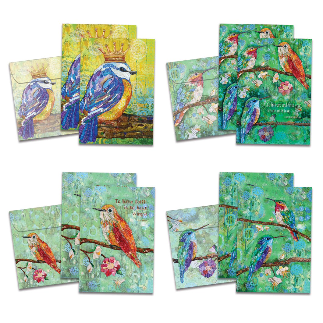 Lisa Morales Bird All Occasion 8 pack
