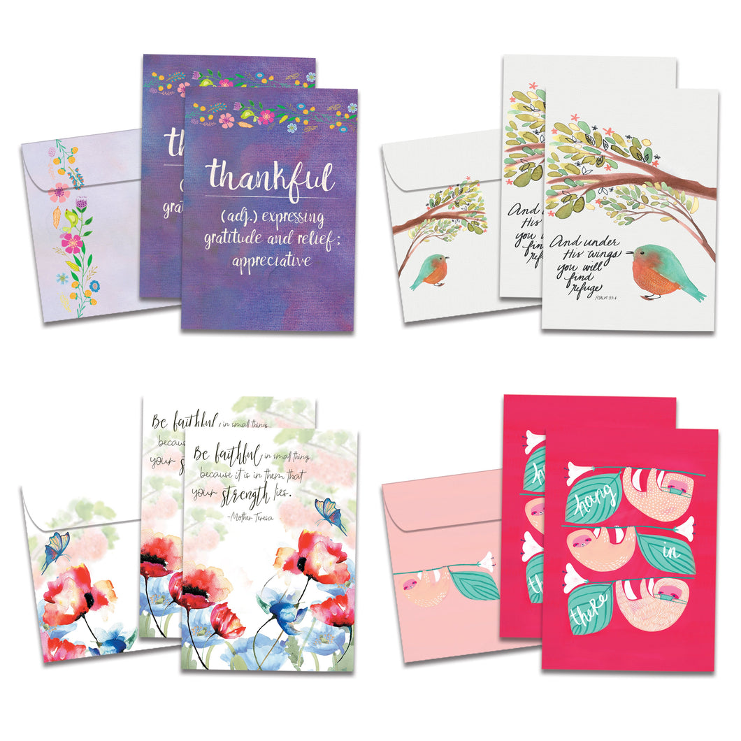 Caregiver Gratitude Thinking Of You 8 pack