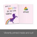 Load image into Gallery viewer, Poop Rainbows Single Card
