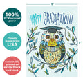 Load image into Gallery viewer, Graduation Owl Single Card

