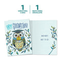 Load image into Gallery viewer, Graduation Owl Single Card
