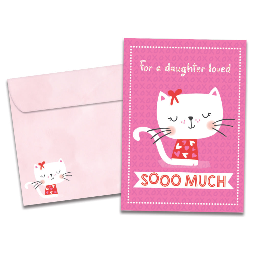 Love You Cat Single Card