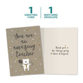Load image into Gallery viewer, An Amazing Teacher Single Card
