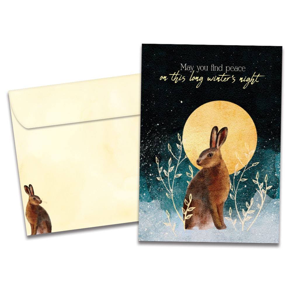 Peaceful Rabbit Single Card