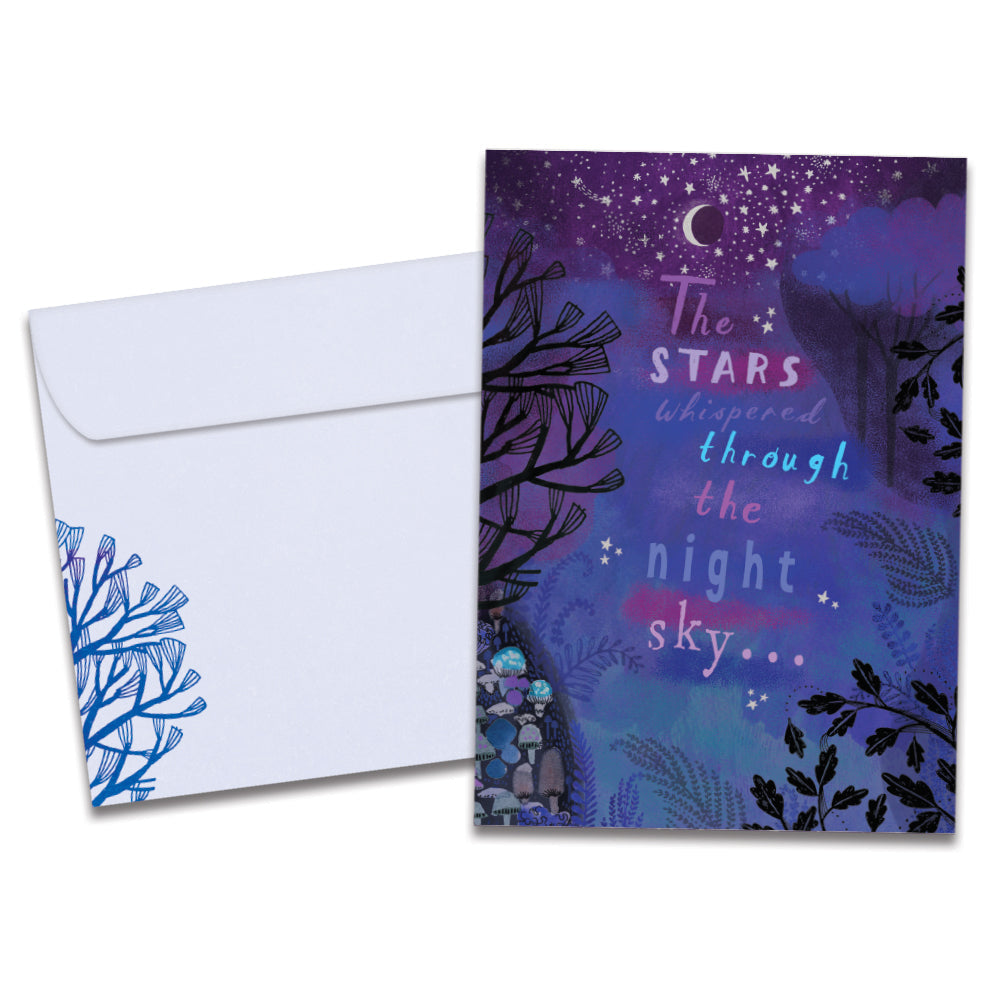 Whispering Stars Single Card