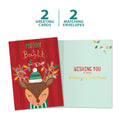 Load image into Gallery viewer, Merry Bright Reindeer 2 Pack
