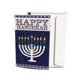 Load image into Gallery viewer, Jerusalem Mosaic Menorah Hanukkah 12 Pack
