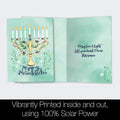 Load image into Gallery viewer, Floral Menorah Hanukkah 12 Pack
