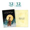 Load image into Gallery viewer, Peaceful Rabbit Holiday 12 Pack
