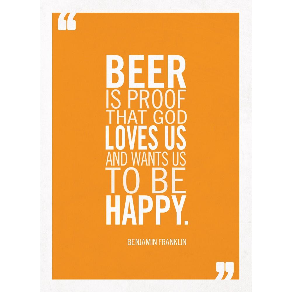 Beer Is Proof Birthday Card