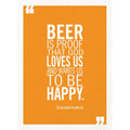 Load image into Gallery viewer, Beer Is Proof Birthday Card
