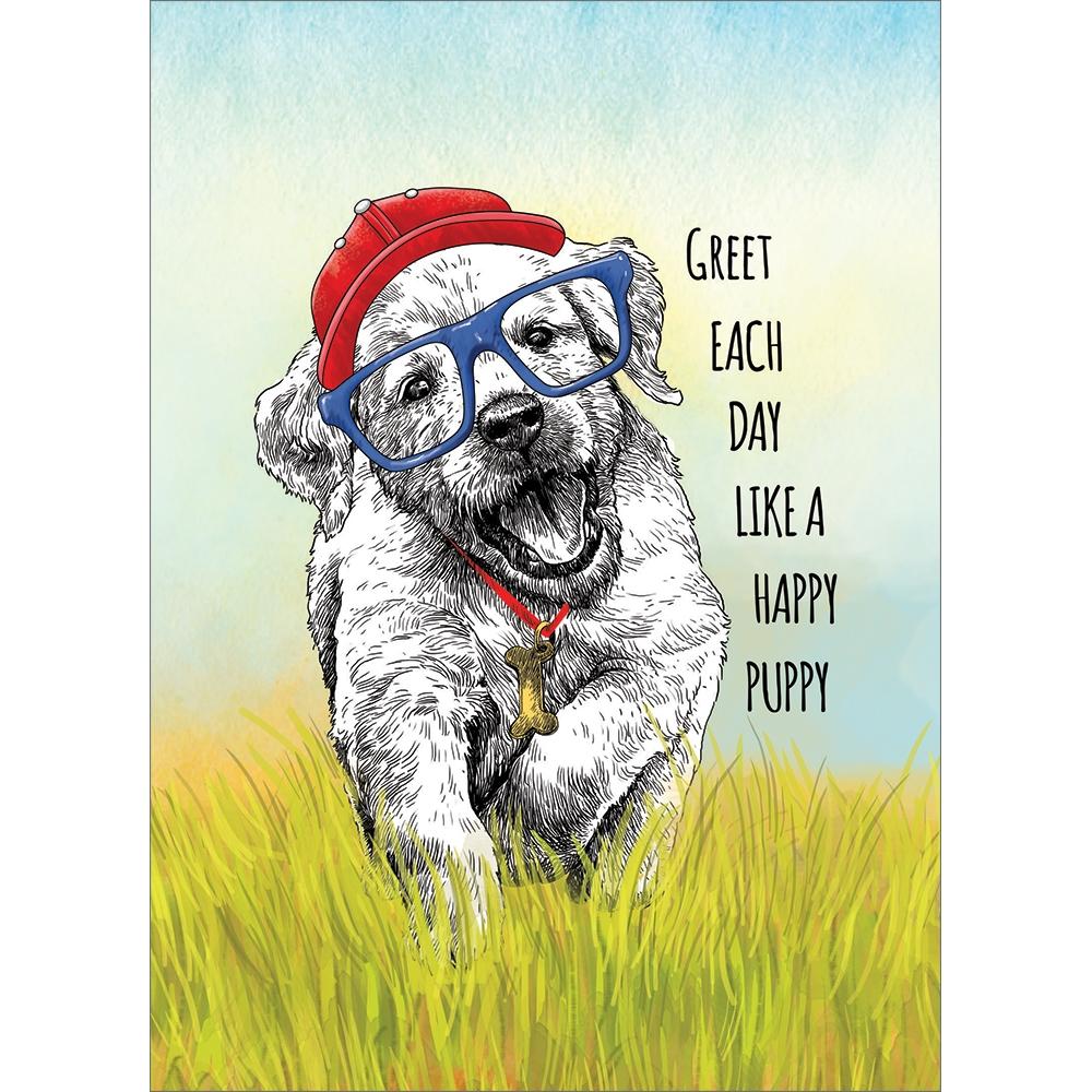 Happy Puppy Day Birthday Card