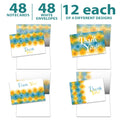 Load image into Gallery viewer, Teal and Yellow General (TA61283) 48 Pack
