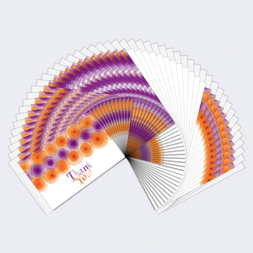 Purple and Orange General (TA61284) 48 Pack