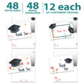 Load image into Gallery viewer, Watercolor Florals Graduation 48 Pack
