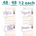 Load image into Gallery viewer, Lavender Floral Sympathy 48 Pack
