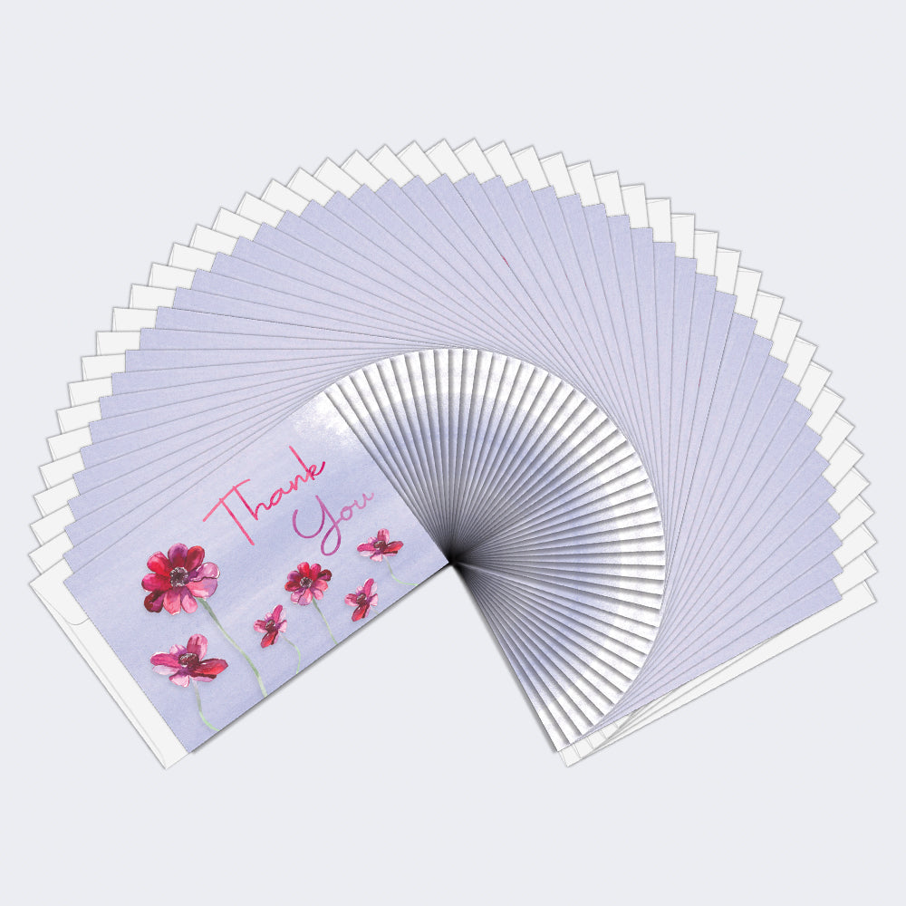Pink Floral Sympathy 48 Pack